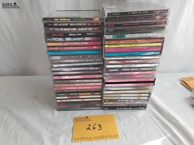 Lot 263 - lot, cd's, allerlei, stapel - afbeelding 1 van  3