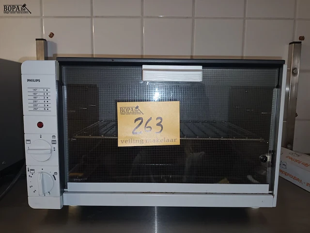 Lot 263 - oven philips - afbeelding 1 van  3