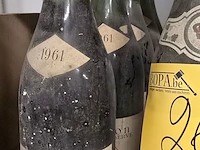 Lot 263 - wijnen uit 1959 en 1961 7 flessen - afbeelding 4 van  4