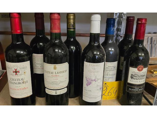Lot 264 - wjnen uit 1997 - 2019 8 flessen - afbeelding 1 van  7