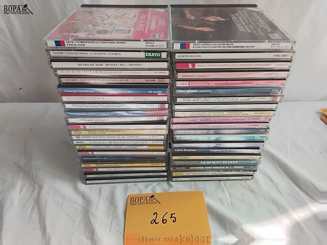 Lot 265 - lot, cd's, klassiek, stapel - afbeelding 1 van  3