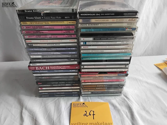 Lot 267 - lot, cd's, klassiek, stapel - afbeelding 1 van  3