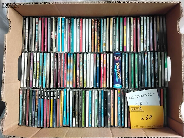 Lot 268 - lot, cd's, verzamelcd's, bananendoos - afbeelding 1 van  5