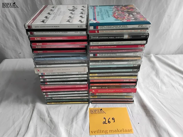 Lot 269 - lot, cd's, klassiek, stapel - afbeelding 1 van  3