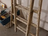 Lot 27 - aluminium dubbele ladder - afbeelding 2 van  3