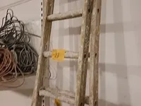 Lot 27 - aluminium dubbele ladder - afbeelding 3 van  3
