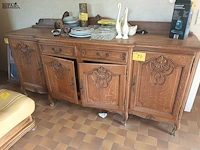 Lot 27 - antieke dressoir kast - afbeelding 1 van  3
