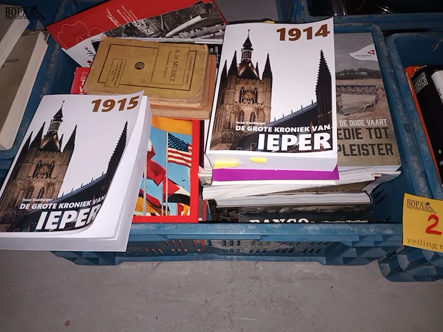 Lot 27 - boeken. 3 bakken - afbeelding 3 van  4