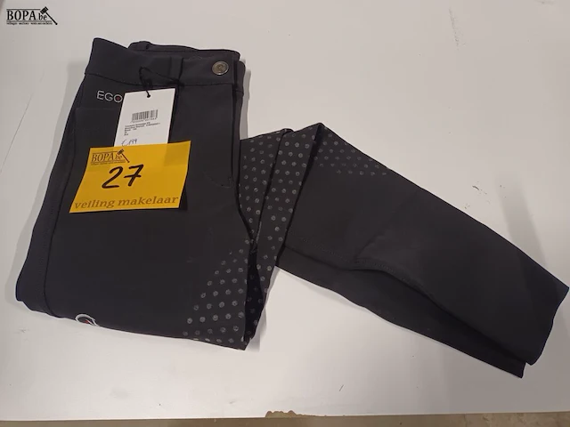 Lot 27 - dressage broek women ego7 black - afbeelding 1 van  3
