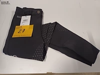Lot 27 - dressage broek women ego7 black - afbeelding 1 van  3