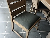 Lot 27 - eetkamer stoelen. 6 stuks - afbeelding 2 van  4