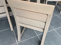 Lot 27 - eetkamer stoelen. 6 stuks - afbeelding 3 van  4