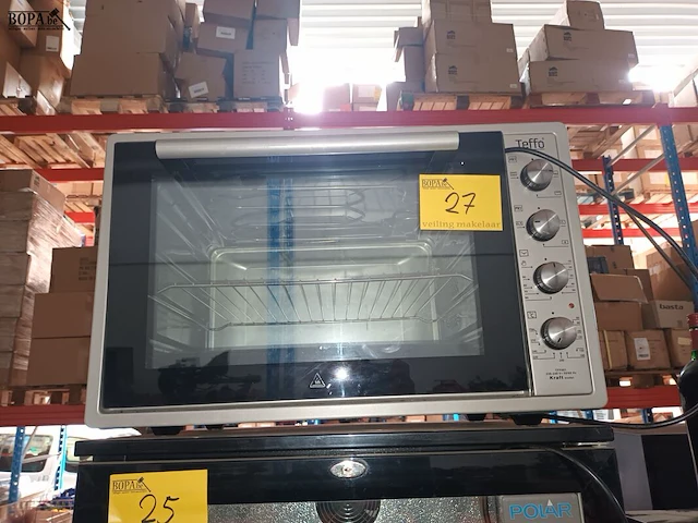 Lot 27 - elektrische oven teffo - afbeelding 1 van  4