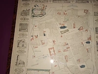 Lot 27 - kader met stadsplan ieper - afbeelding 3 van  4