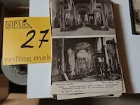 Lot 27 - oude postkaarten. 39 stuks