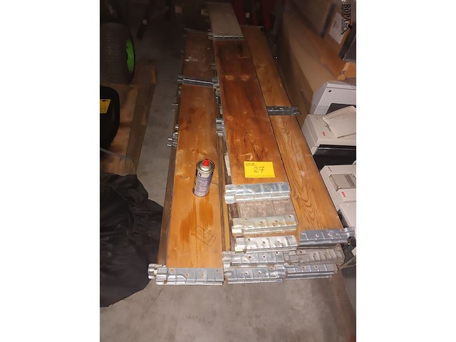 Lot 27 - palletranden. 18 stuks - afbeelding 1 van  3