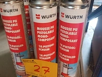 Lot 27 - pu schuim würth. 14 stuks - afbeelding 2 van  4