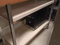 Lot 27 - wandtafel op wielen - afbeelding 3 van  3