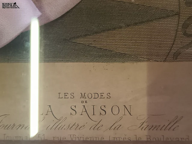 Lot 270 - kader les modes de la saison - afbeelding 4 van  4