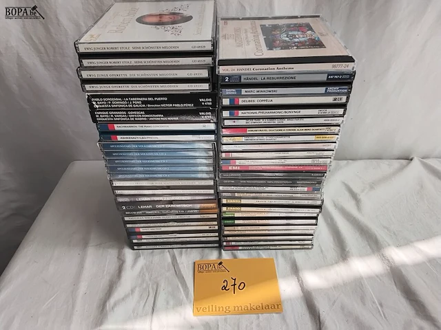 Lot 270 - lot, cd's, klassiek, stapel - afbeelding 1 van  3