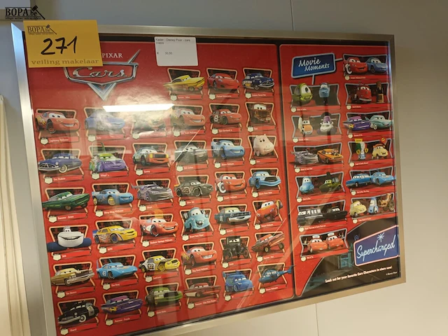 Lot 271 - kader pixar cars - afbeelding 1 van  3