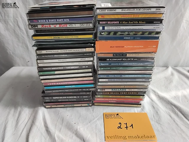 Lot 271 - lot, cd's, allerlei, stapel - afbeelding 1 van  3