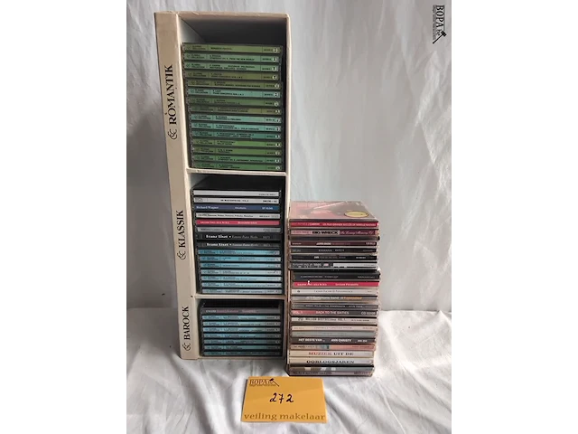 Lot 272 - lot, cd's, klassiek en allerlei, stapel - afbeelding 1 van  4