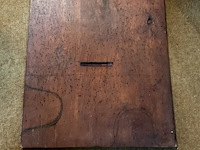 Lot 273 - houten kalenderplankje hamburg-amerika lijn (overzeese bootr - afbeelding 4 van  4