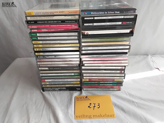 Lot 273 - lot, cd's, klassiek, stapel - afbeelding 1 van  3
