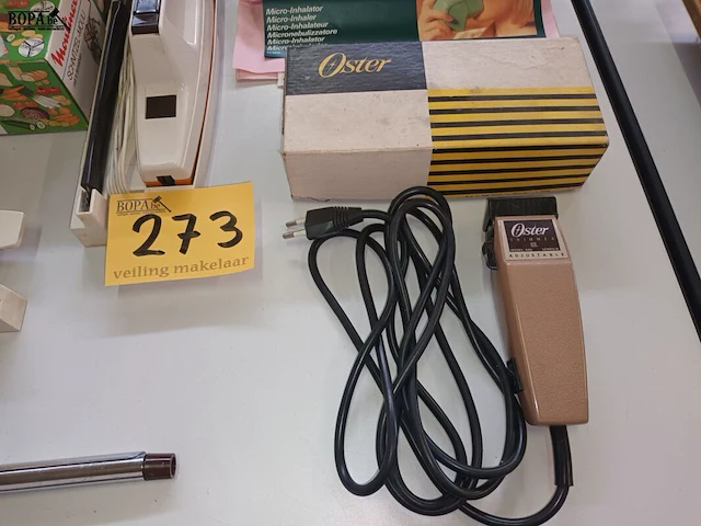 Lot 273 - retro elektro. 10 stuks - afbeelding 5 van  6