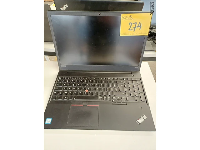Lot 274 - lenovo laptop (h) - afbeelding 1 van  6