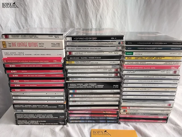 Lot 274 - lot, cd's, klassiek, stapel - afbeelding 2 van  3