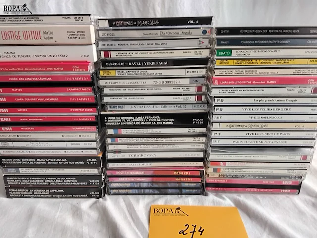 Lot 274 - lot, cd's, klassiek, stapel - afbeelding 3 van  3