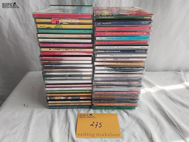 Lot 275 - lot, cd's, klassiek, stapel - afbeelding 1 van  3