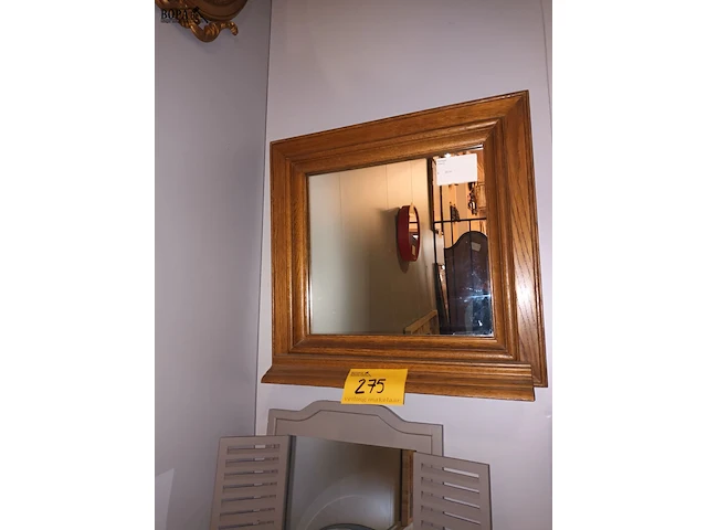 Lot 275 - spiegels. 3 stuks - afbeelding 2 van  3