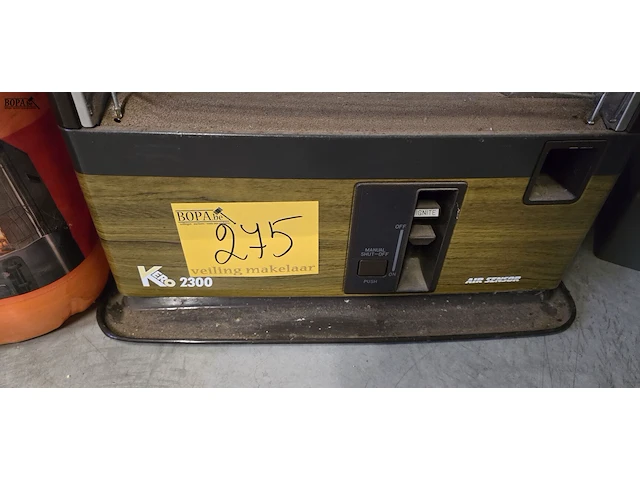 Lot 275 - zibro kachel en halve bidon zibro extra petroleum - afbeelding 2 van  3