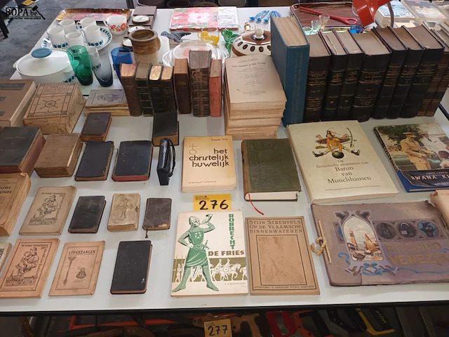 Lot 276 - antieke boeken. 50 stuks - afbeelding 1 van  7