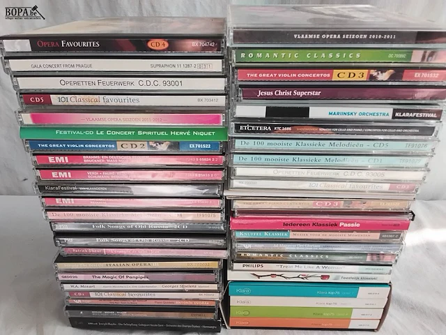 Lot 276 - lot, cd's, klassiek, stapel - afbeelding 2 van  3