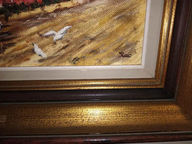 Lot 278 - schilderij landhuis - afbeelding 2 van  3