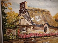 Lot 278 - schilderij landhuis - afbeelding 3 van  3