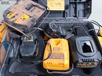 Lot 279 - laders en batterijen dewalt - afbeelding 4 van  5