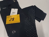 Lot 28 - dressage broek women ego7 navy blue - afbeelding 1 van  2
