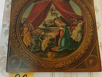 Lot 28 - kader met reproductie - afbeelding 1 van  3