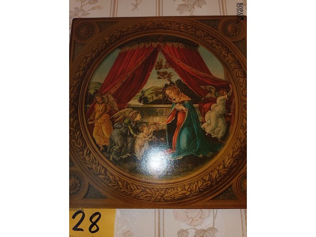 Lot 28 - kader met reproductie - afbeelding 3 van  3