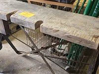 Lot 28 - opvouwbare werkbank - afbeelding 3 van  3