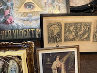 Lot 28 - religieuze kaders, 6 stuks - afbeelding 3 van  6