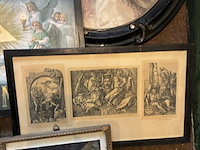 Lot 28 - religieuze kaders, 6 stuks - afbeelding 4 van  6