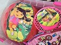 Lot 28 - top ball dora & hello kitty 7 stuks - afbeelding 2 van  6
