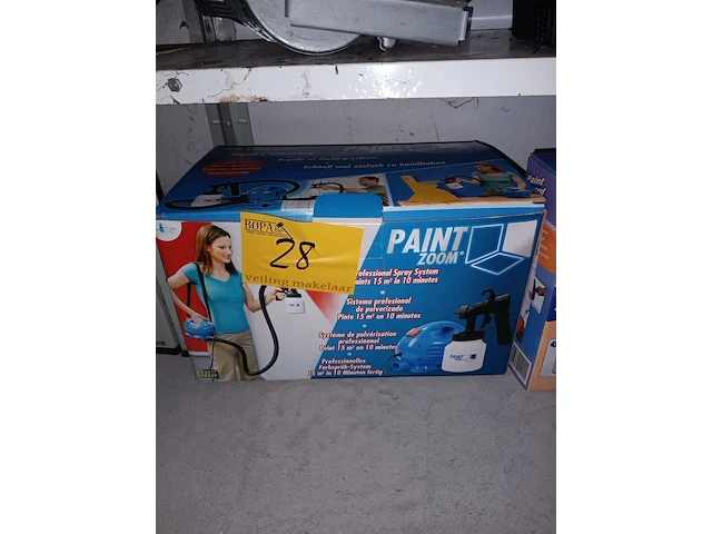 Lot 28 - verfspuitmachine paintzoom - afbeelding 1 van  4