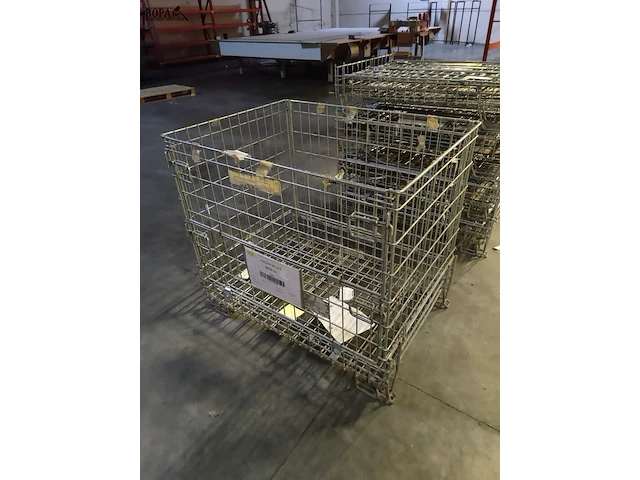 Lot 280 - draadcontainers - 20 stuks - afbeelding 1 van  4